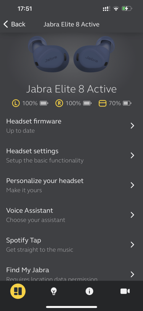 aplicatia Jabra Sound+